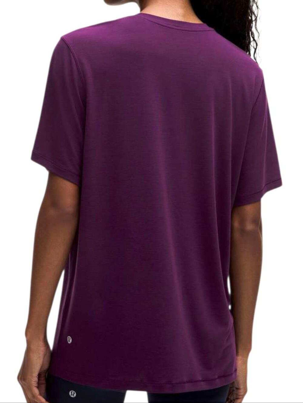 Lululemon Jersey Training Short Sleeve Shirt Women 8 Dramatic Magenta